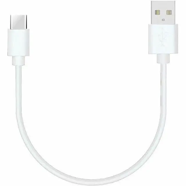 Main image of 1FT USB-A to USB-C Power Delivery Cable - White