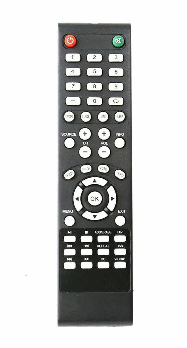 Main image of JX8036A TV Remote Control for Element TV | Use in Living Rooms or Rooms, No Programming or Pairing Needed, Replacement Remote Compatible Models: ELDFW406