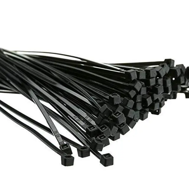 Alt view image 3 of 6 - SYD Industrial Multi-Purpose Cable Ties (100 Piece) Black Self Locking Nylon Zip Ties (12", Black)