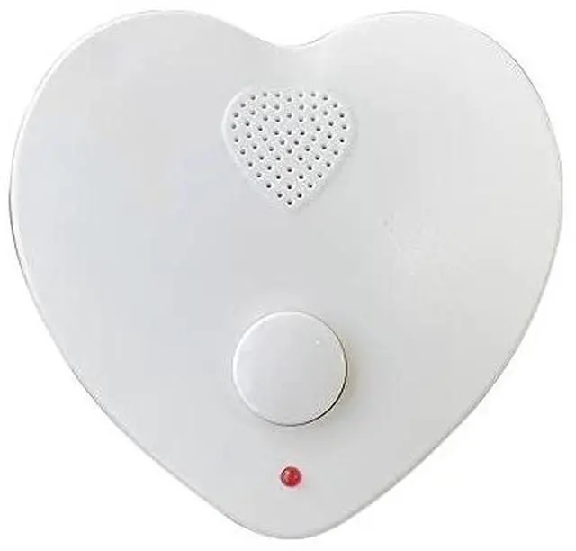Main image of Music Heart Voice Recorder Sound Box for Stuffed Animals and Gift Boxes (White)