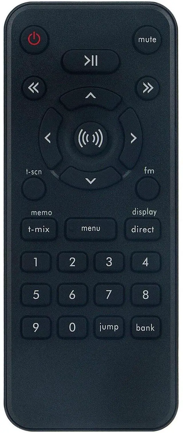Main image of Replacement Remote Control Controller for SiriusXM Radio Starmate 3/4/5/8, Stratus 5/6/7