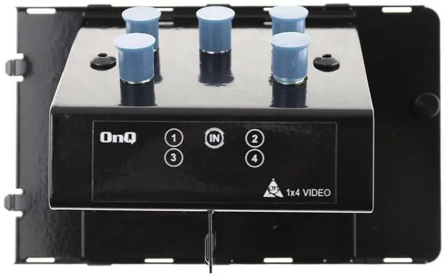 Main image of Legrand 364647-11 1X4 Passive Video Interface Module, Splitter, 2Ghz, Catv