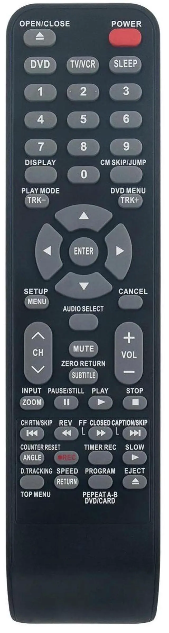 Main image of WC-SBC1 TV Remote Control for Toshiba TV DVD VCR Combo in Living Rooms or Rooms, No Programming or Pairing Needed, Replacement Remote Compatible Models MW24F51 MW20F51 MW27F51 MW14F51 MW20F52 MW24F52