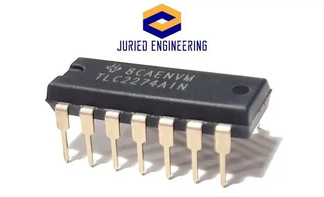 Alt view image 3 of 7 - TLC2274AIN TLC2274A TLC2274 Advanced LinCMOS Rail-to-Rail Quad Precision Operational Amplifier Op Amp Breadboard-Friendly IC DIP-14 (Pack of 2)