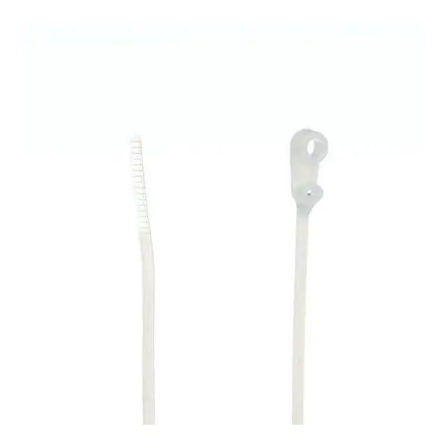 Alt view image 3 of 3 - Ty-Rap Cable Tie, 4 in L, 5/8 in Max Bundle Dia., Natural, Nylon 6/6, 18 lb Strength, 100 PK TY533M - 1 Each