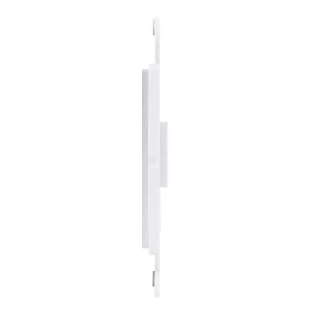 Alt view image 2 of 5 - 1-Port Single Gang Keystone Decora Style Insert Strap (10 Pack, White)