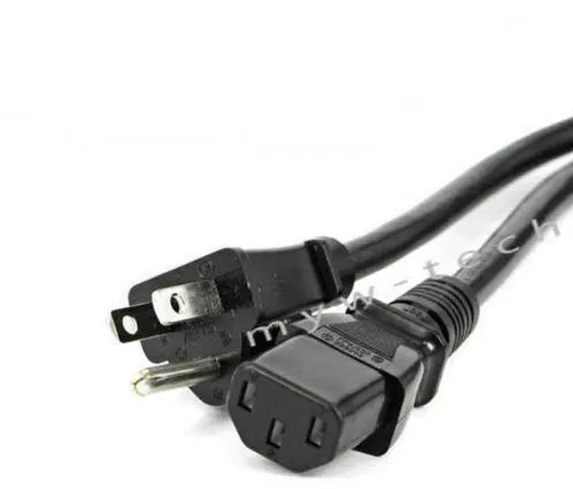 Main image of AC Power Cord Cable for Rockville APM8 APM8B APM8C APM8W Studio Monitor Speaker
