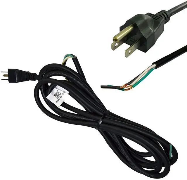 Main image of 10ft AC Power Cord Compatible with DeWALT DW788 DW788LS DW788L Saw, DW318G Orbital Jig Saw Mains Cable Repair