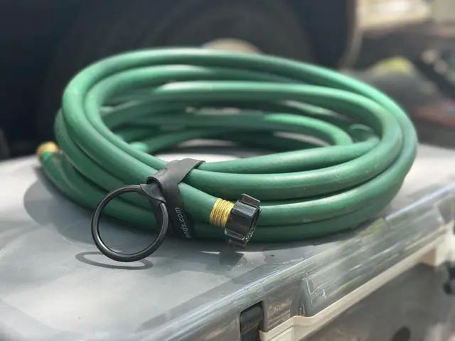Alt view image 2 of 5 - Ultra, 5-Pack, 10 Inch Rugged Wrap for Cables, Hoses, and Cords (Black)