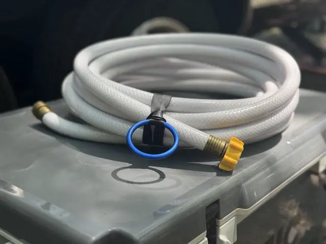 Alt view image 2 of 6 - Ultra, 5-Pack, 10 Inch Rugged Wrap for Cables, Hoses, and Cords (Blue)