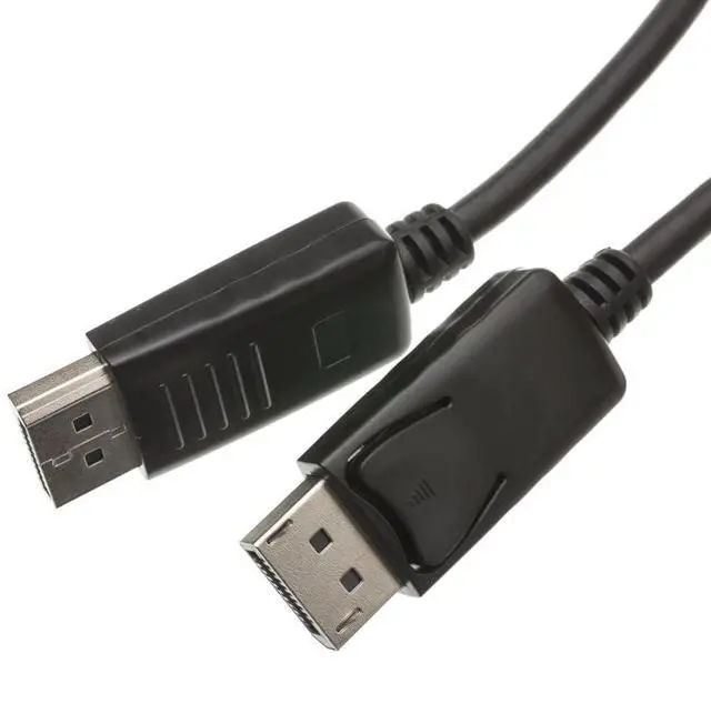Main image of DisplayPort v1.2 Video Cable, 17.28 Gbit/s Data Rate for up to 4k@75Hz, DisplayPort Male, 10 Foot