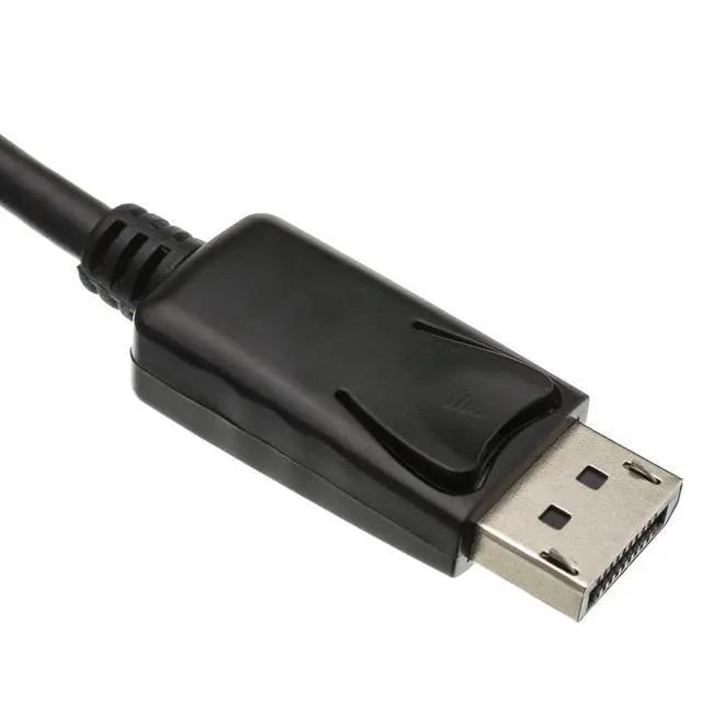 Alt view image 2 of 7 - DisplayPort v1.2 Video Cable, 17.28 Gbit/s Data Rate for up to 4k@75Hz, DisplayPort Male, 10 Foot