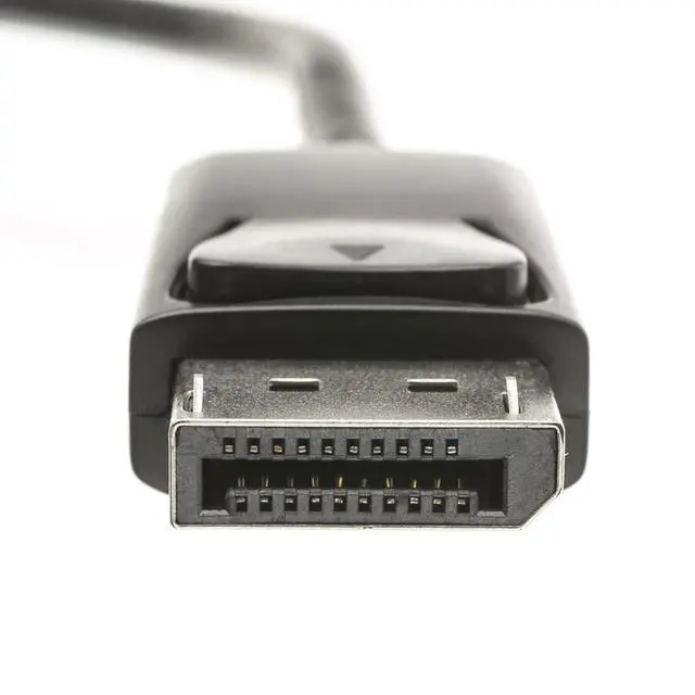 Alt view image 3 of 7 - DisplayPort v1.2 Video Cable, 17.28 Gbit/s Data Rate for up to 4k@75Hz, DisplayPort Male, 10 Foot