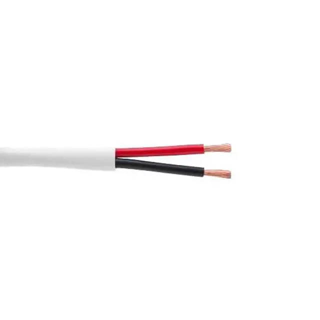 Alt view image 4 of 6 - 18/2 in-Wall Speaker Wire, 18 Gauge, CL2 Rated, 2 Conductor CCA, White Jacket, Easy Pull Box, Low Voltage, Audio Cable (500 FT)