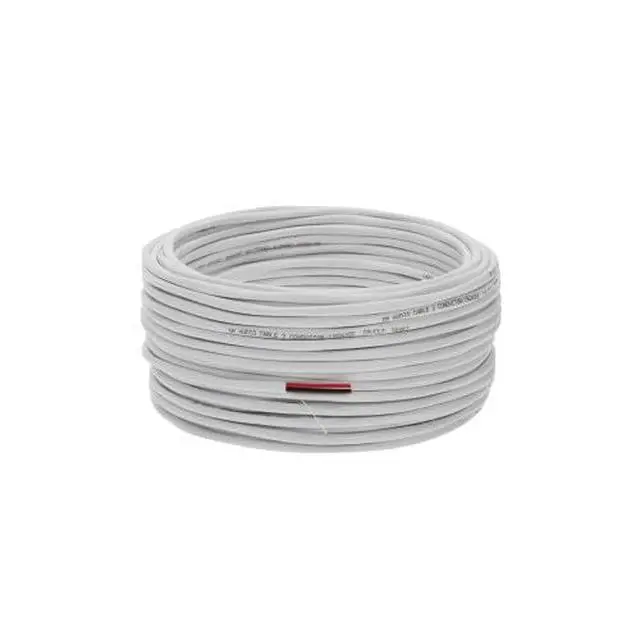 Alt view image 5 of 6 - 18/2 in-Wall Speaker Wire, 18 Gauge, CL2 Rated, 2 Conductor CCA, White Jacket, Easy Pull Box, Low Voltage, Audio Cable (500 FT)