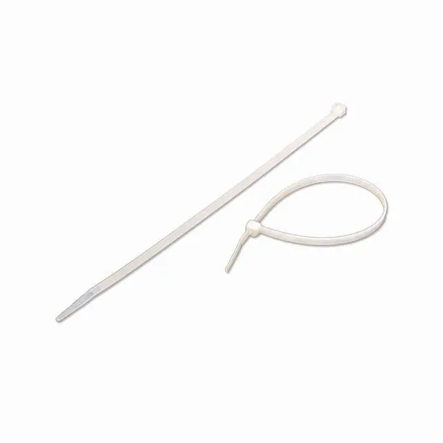 Alt view image 2 of 4 - 10 Inch Nylon Cable Wire Zip Tie 50 lbs - Natural White 1000 Pack Lot Pcs Qty