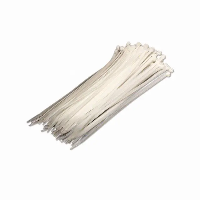 Alt view image 3 of 4 - 10 Inch Nylon Cable Wire Zip Tie 50 lbs - Natural White 1000 Pack Lot Pcs Qty
