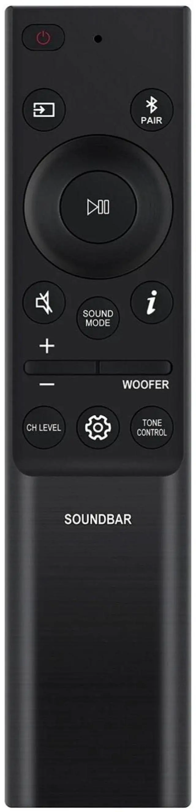 Main image of AH81-15047A AH81-15498A Replacement Remote Control for Samsung Soundbar in Living Rooms or Rooms, Replacement Model AH81-15340A AH81-15439A, Replace Remote Compatible Models HW-B430 HW-B440 HW-B450