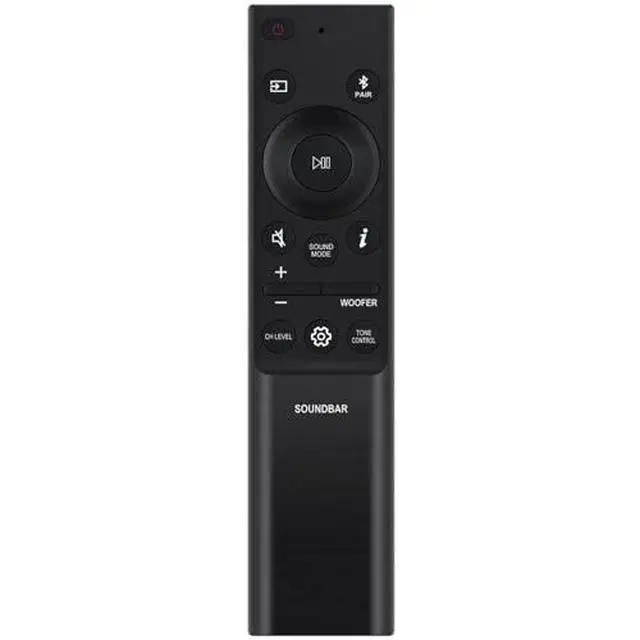 Alt view image 5 of 5 - AH81-15047A AH81-15498A Replacement Remote Control for Samsung Soundbar in Living Rooms or Rooms, Replacement Model AH81-15340A AH81-15439A, Replace Remote Compatible Models HW-B430 HW-B440 HW-B450