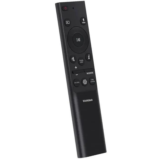 Alt view image 2 of 5 - AH81-15047A AH81-15498A Replacement Remote Control for Samsung Soundbar in Living Rooms or Rooms, Replacement Model AH81-15340A AH81-15439A, Replace Remote Compatible Models HW-B430 HW-B440 HW-B450