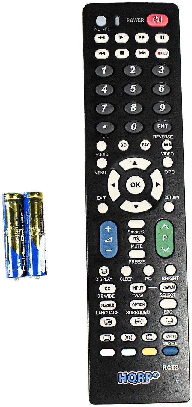 Main image of Remote Control fits Sharp LC-37D47U LC-37D4U LC-37D5U LC-37D6U LCD LED HD TV Smart 1080p 3D Ultra 4K AQUOS