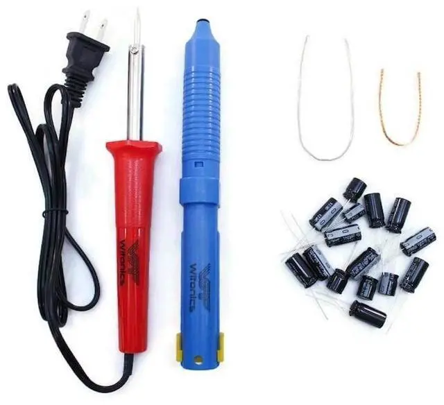 Main image of Capacitor Replacement Kit for Vizio VW26L with Soldering Tools