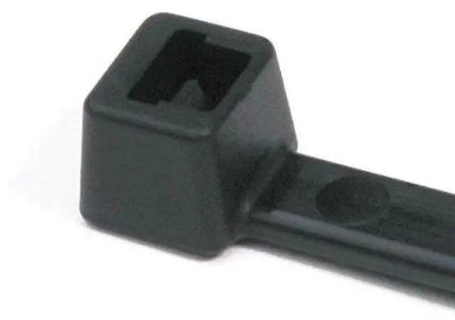 Main image of T50L0HSC2 High Temp Tie, 15.35" Long, 50lb Tensile Strength, PA66HS, Black (Pack of 100)