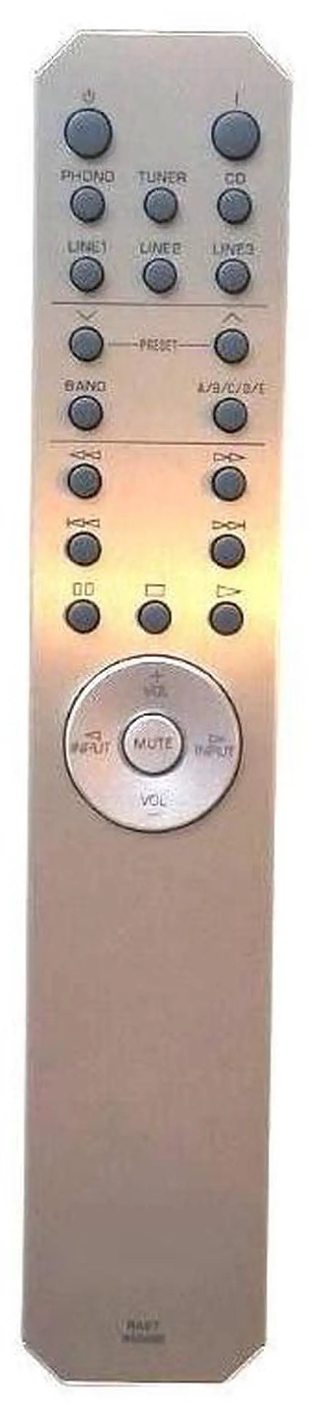 Main image of OEM Yamaha Replacement Remote Control Shipped with: AS700