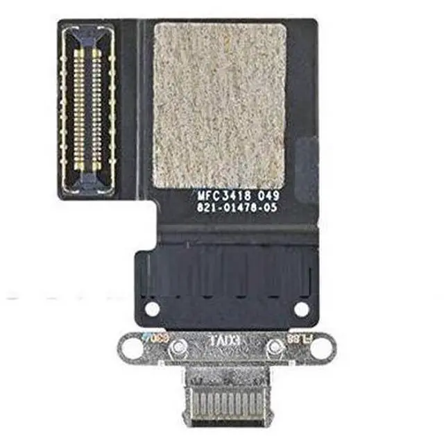 Main image of _ Replacement Part for USB Charger Charging Port Dock Connector USB Port Flex Cable for iPad Pro 11" 2018 A1980 A2013 A1934 | iPad Pro 12.9" 3rd A1876 A2014 A1895 USA (Black)