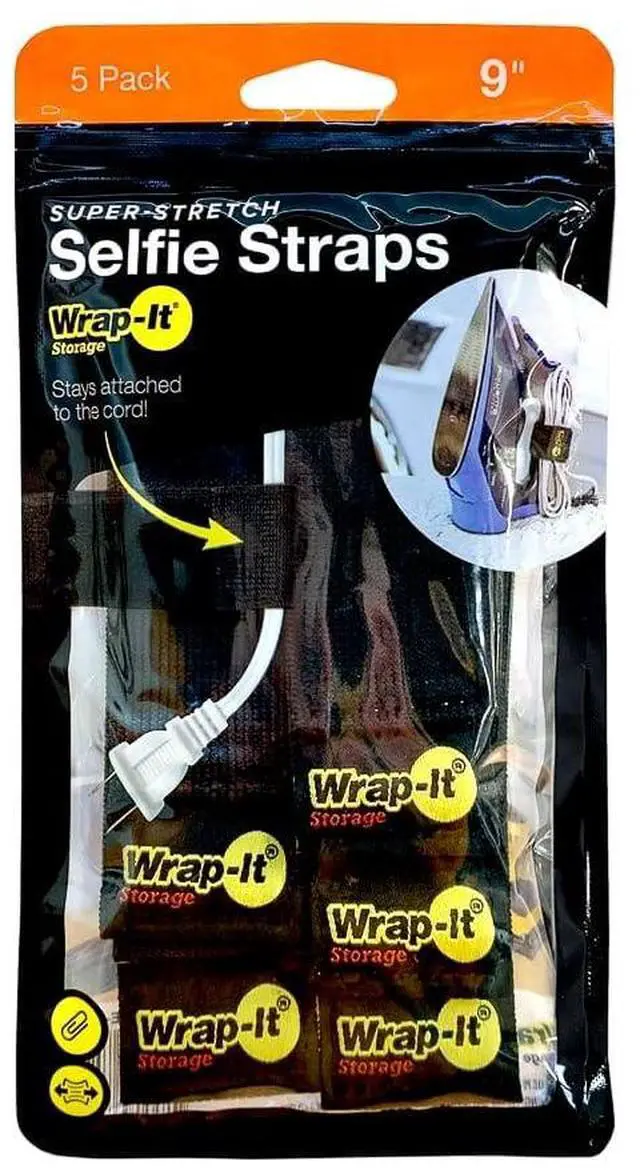 Main image of Wrap-It 9" Selfie Straps, 5-Pack