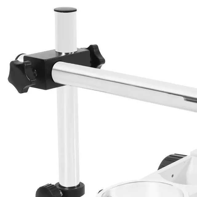 Alt view image 7 of 7 - 360° Rotating Binocular/Tribocular Microscope Bracket, Horizontally and Vertically Adjustable Microscope Stand 76mm Inner Diameter for Science, Laboratory, Industry