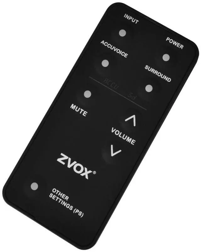 Main image of Replacement Remote Control Controller for ZVOX AccuVoice AV357 AV355 TV Speakers & Soundbars