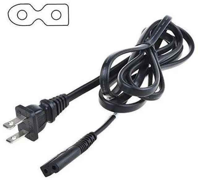 Main image of 6FT / 1.8M AC in Power Cord Cable Outlet Plug Lead for Insignia NS-19LD120A13 19 Class HDTV LCD TV/DVD Combo LED HD TV Monitor