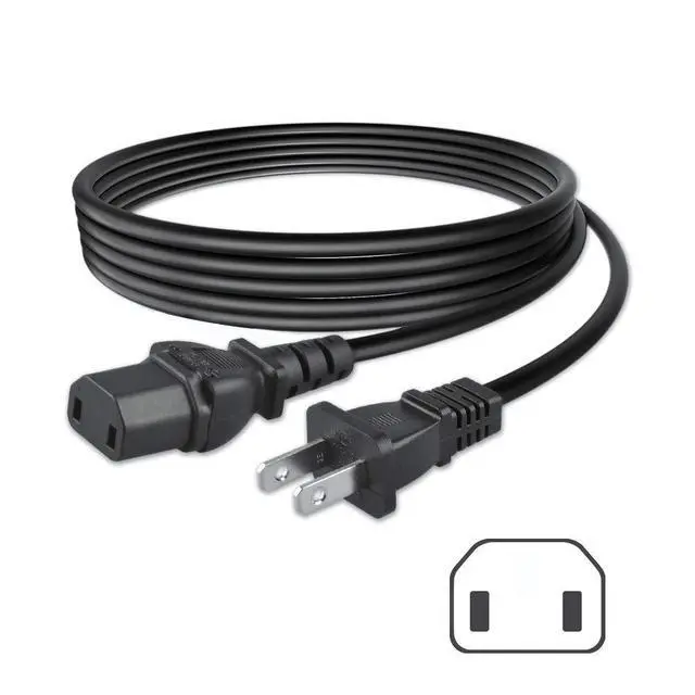 Alt view image 3 of 3 - 6ft UL AC Power Cord Cable Compatible with Pioneer Elite VSX-LX503 VSX-LX103 AV Receiver