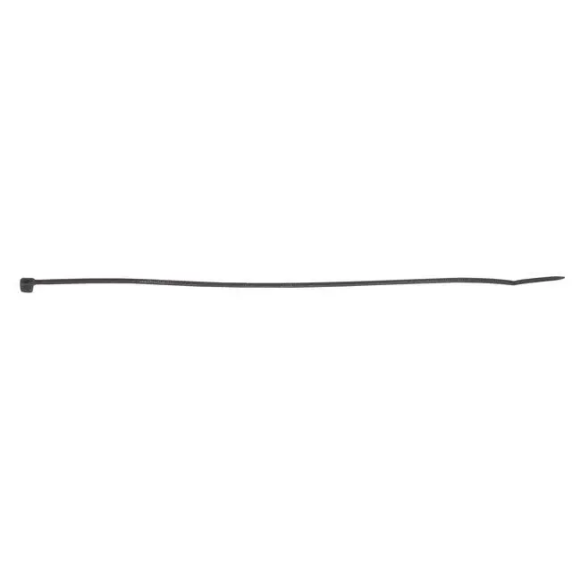 Alt view image 3 of 5 - Cable Ties, 11 In. Long, 50 Lbs. Max Load, UV Black, Pack of 100