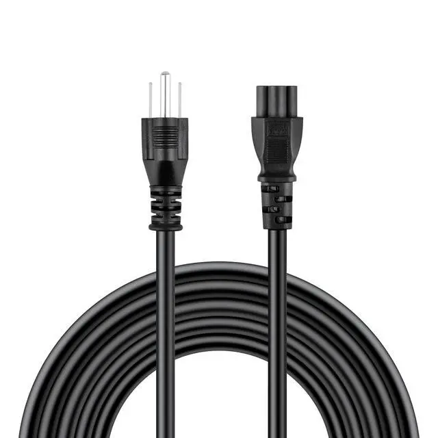 Alt view image 3 of 4 - 3-Prong AC Power Cable Cord Plug Compatible with Meta Facebook Portal+ Portal Plus Model B81AA1BUS Smart Video Conference & Speaker Calling Device 15.6" Touch Screen Display SKU 899-00048-02
