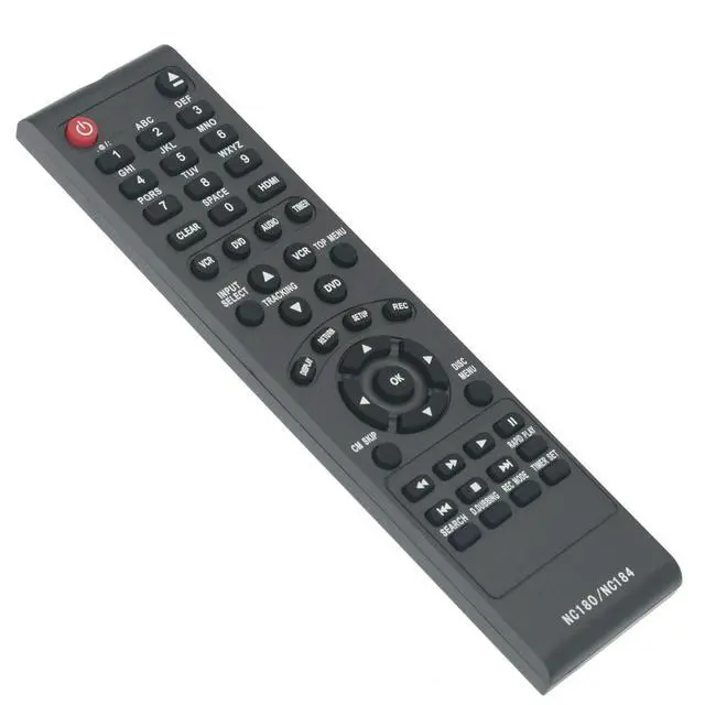 Alt view image 4 of 7 - New NC180 NC180UH Replace Remote Control for Funai DVD VCR ZV427FX4 ZV427FX4A