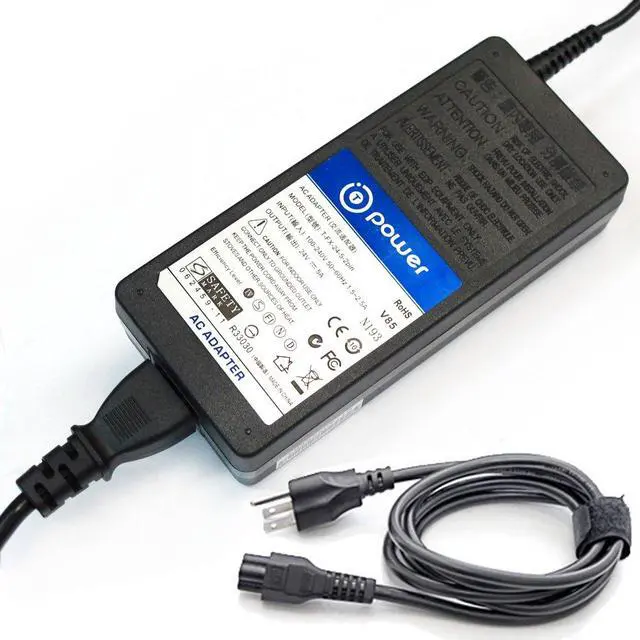 Alt view image 2 of 5 - T-Power 24V Ac Dc Adapter Charger for SMSL SA50 SA-50 SA-60 SA60 50Wx2 Audio Q5 TDA7492 SAP-24045-T TPA3116 Stereo Digital Amplifier Switching Power Supply