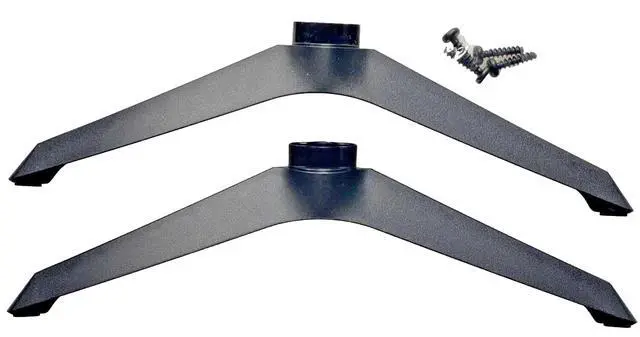 Alt view image 6 of 7 - Complete TV Base Stand Legs Compatible with VIZIO Base Tabletop TVs Stand and TV Pedestal Feet sub for VIZIO D-Series 43-inch Class Full HD Smart TV (D43F-J04), Screws Included