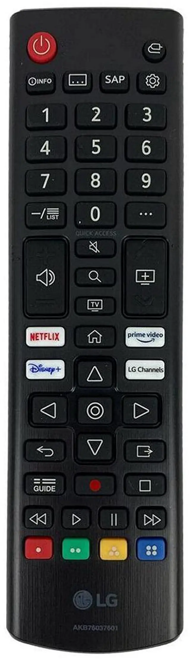 Main image of Replacement TV Remote Control Controller for LG 43UQ7590PUB 70UQ7590PUB UQ7590 Series 4K UHD Smart LED TV