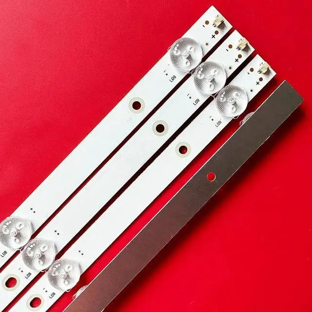 Alt view image 4 of 4 - New LED Backlight Strips (8) for LG LB-DM3030-GJ0D35504X9GB09-1-T TPT500B5-U1T01.D 50UM6900PUA 50UM6900