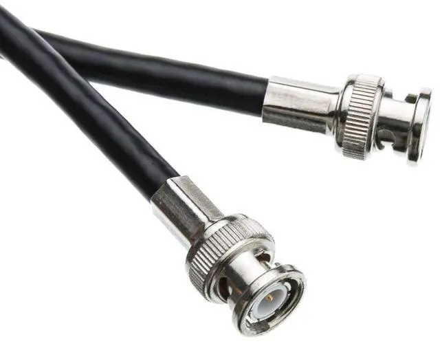Main image of BNC RG6 Coaxial Cable, Black, BNC Male, Ul Rated, 25 Foot
