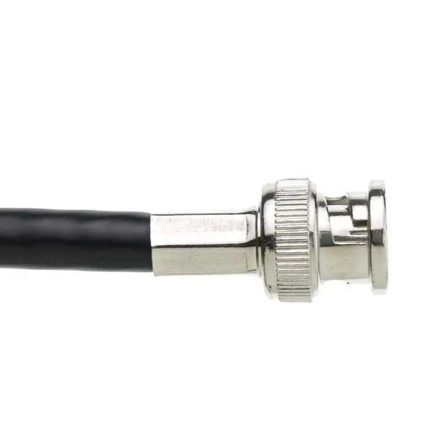 Alt view image 2 of 5 - BNC RG6 Coaxial Cable, Black, BNC Male, Ul Rated, 25 Foot