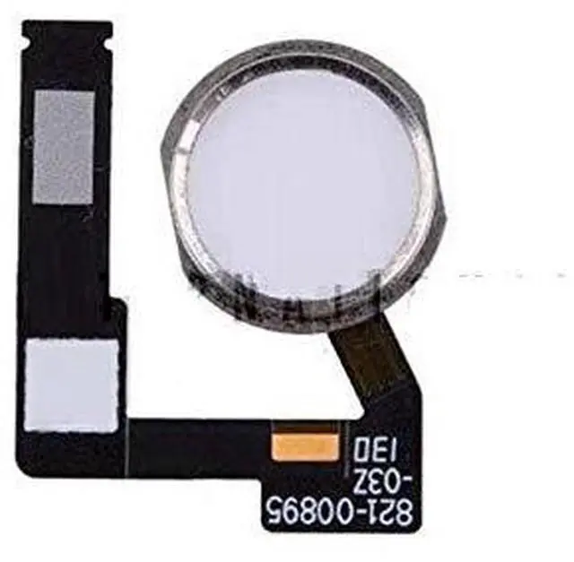 Main image of Wholesale Replacement for iPad Pro 10.5" A1701 A1709 | iPad Pro 12.9" 2nd Gen A1670 A1671 Home Button Menu Key Button Flex Cable Ribbon Connector USA (White)