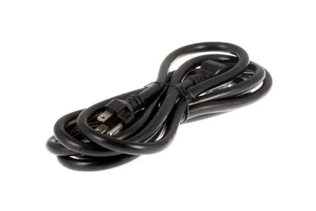Alt view image 4 of 4 - Heavy Duty AC Power Cord, (Compatible with Cisco P/N CAB-7KAC), 15A/125V, 14 AWG, 5-15P to C15, (NEMA 5-15P to IEC-60320-C15) 10 ft