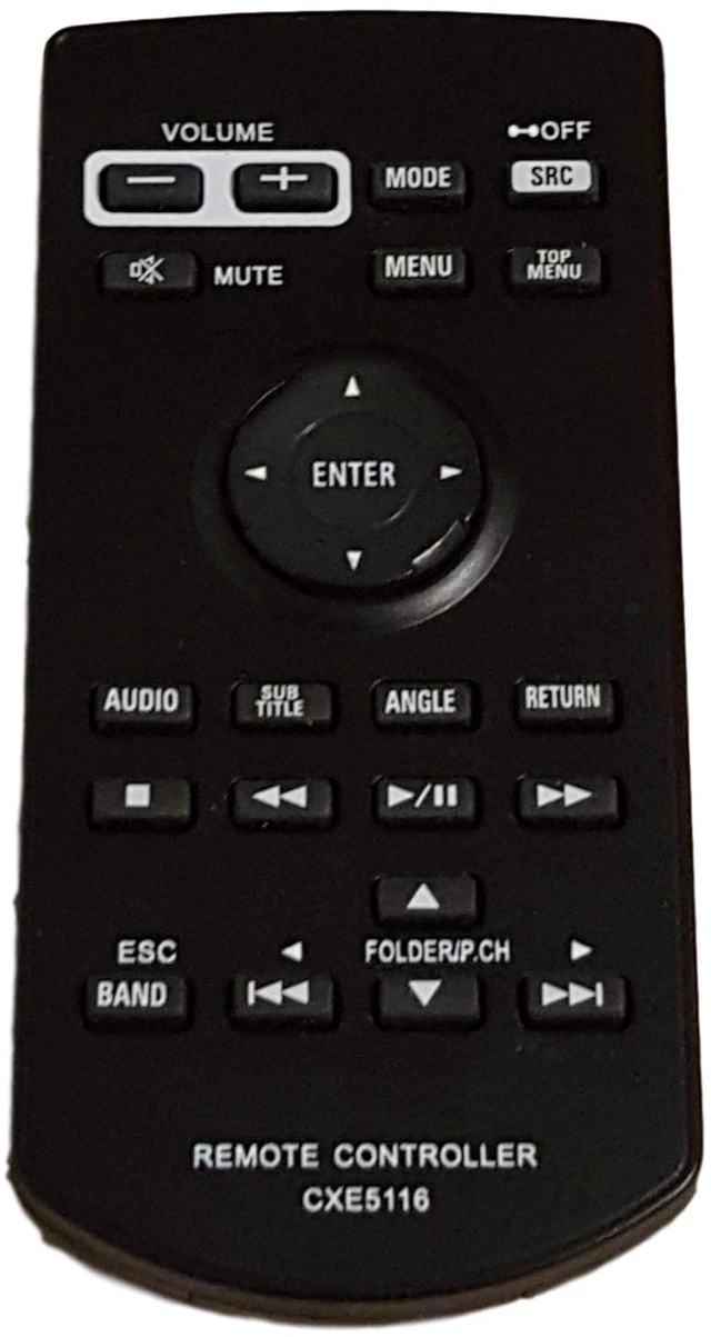 Main image of Remote for Pioneer AVH3400NEX AVH3500DVD AVH3500NEX AVH500EX AVH501EX AVH600EX