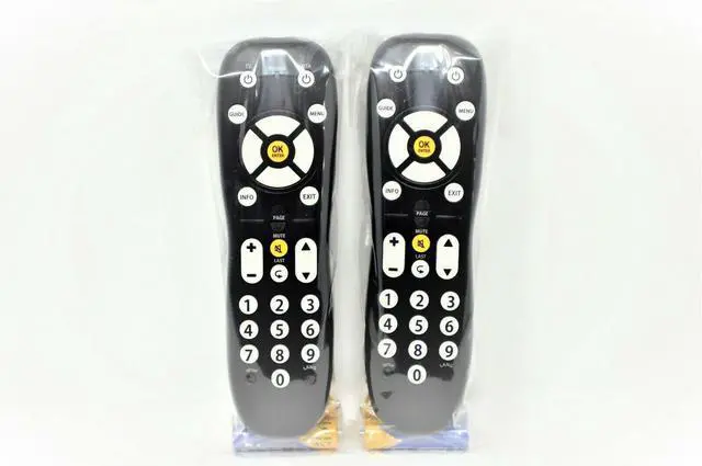 Main image of (2-Pack) Replacement for COX Mini DTA Remote Control URC-2220-R with Batteries