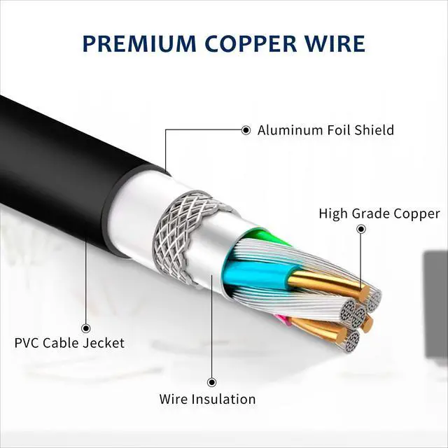 Alt view image 2 of 5 - 5ft UL AC Power Cable Compatible with Dell D2421H D2719HGF D2721H E2222H E2222HS LED Monitor