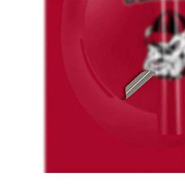 Alt view image 3 of 4 - Decal Audio Skin Compatible with Bose Noise Cancelling Headphones 700 - Officially Licensed University of Georgia Bulldogs Logo Design