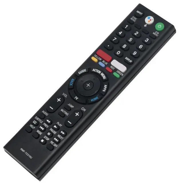 Alt view image 3 of 5 - RMF-TX310U TV Bluetooth Voice Remote Control for Sony TV | Replacement Remote Compatible Models XBR-43X800G XBR-75X800G XBR-65X800G XBR-49X800G XBR-55X800G